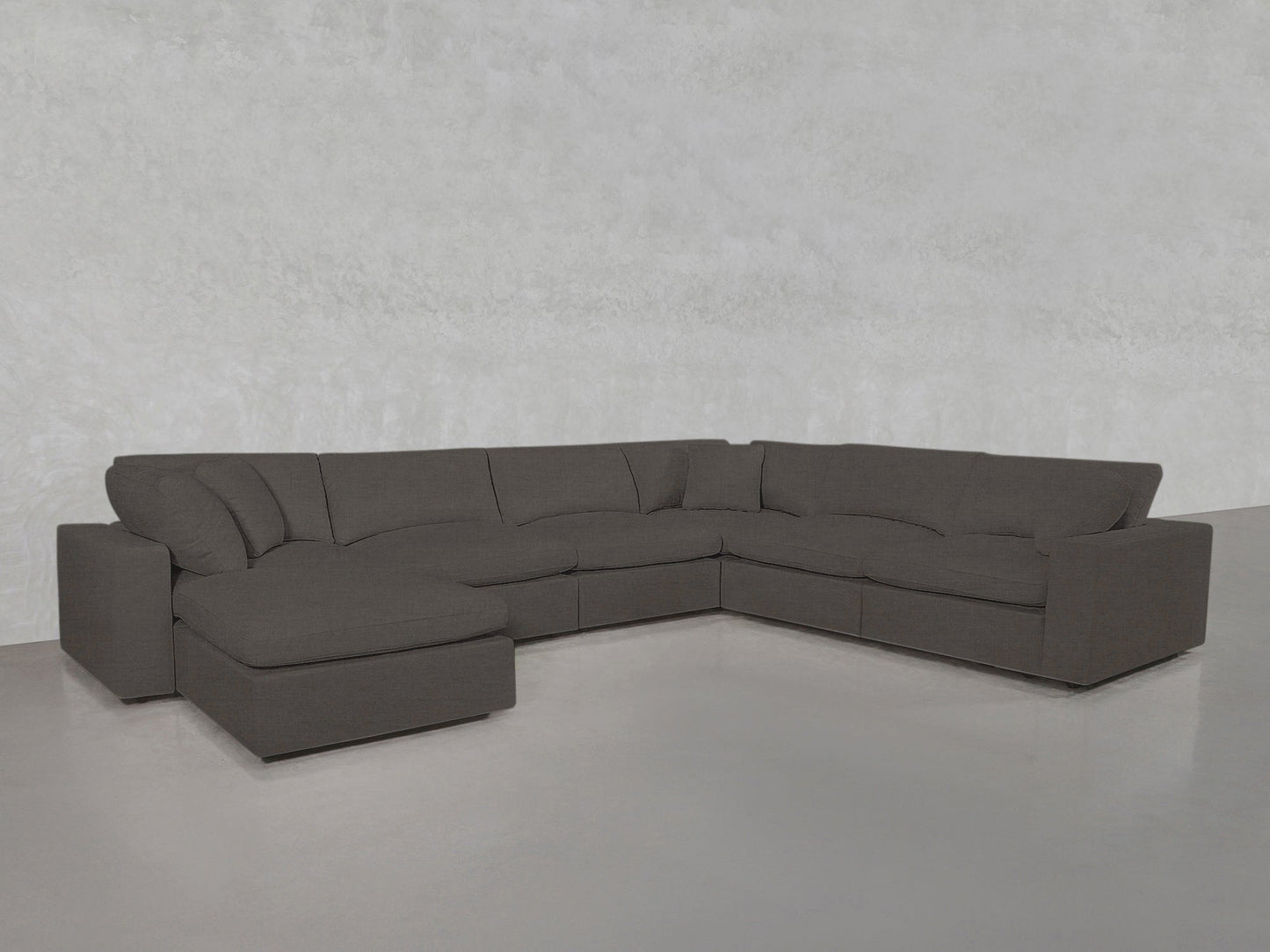 7 - Seat Modular Chaise Corner Right Sectional - AZ Discount Furniture & Mattress