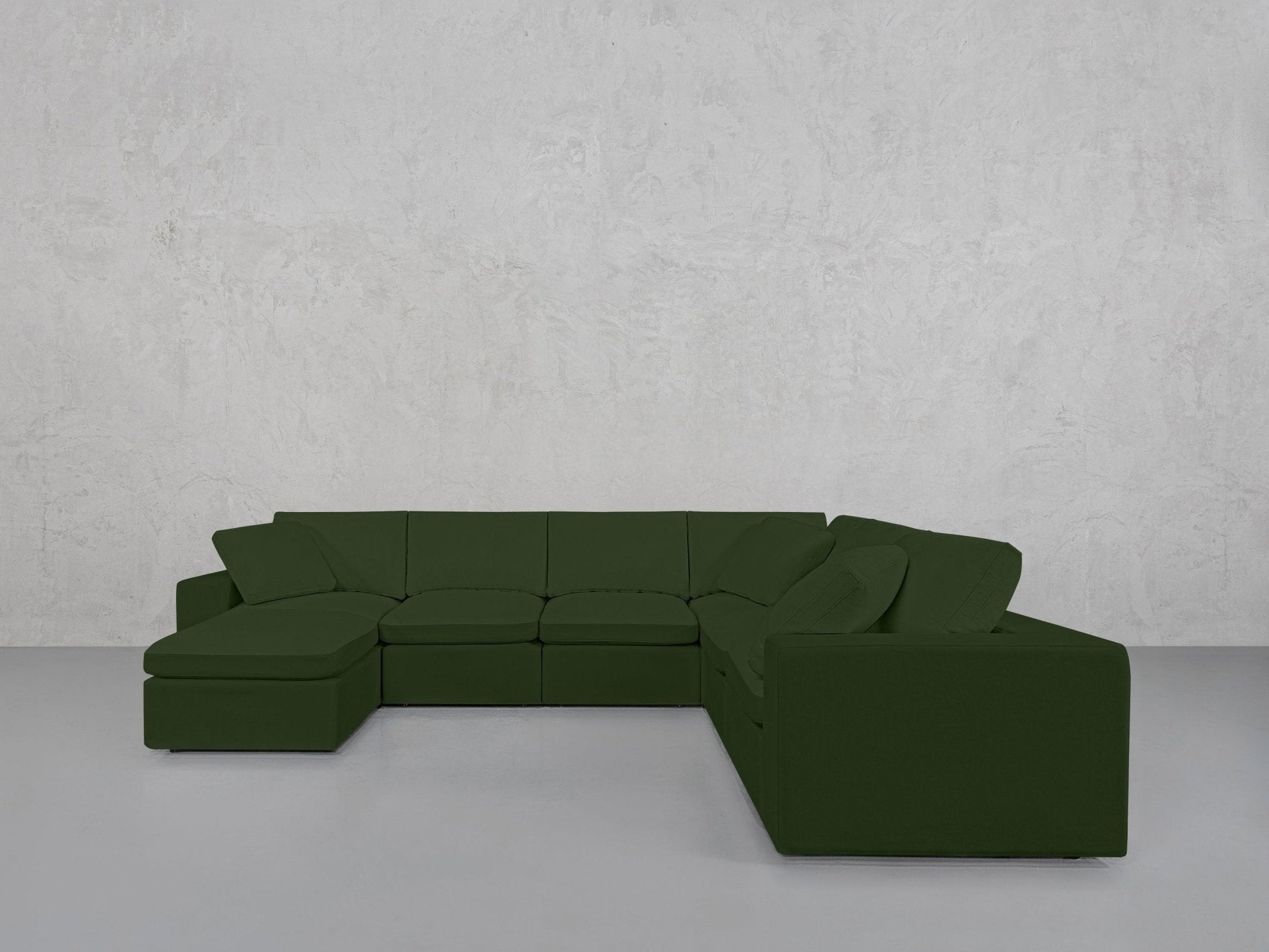 7 - Seat Modular Chaise Corner Right Sectional - AZ Discount Furniture & Mattress