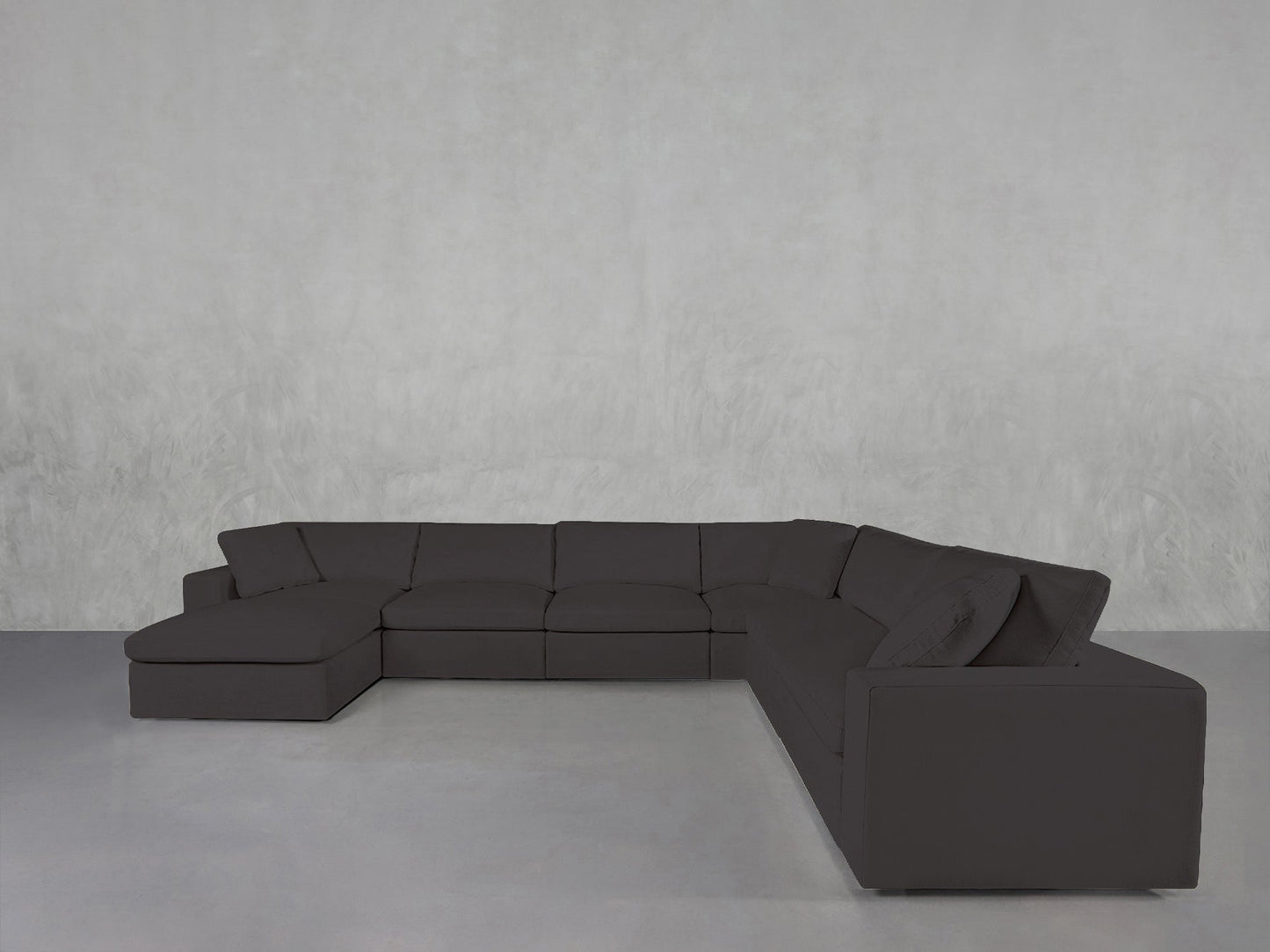 7 - Seat Modular Chaise Corner Right Sectional - AZ Discount Furniture & Mattress