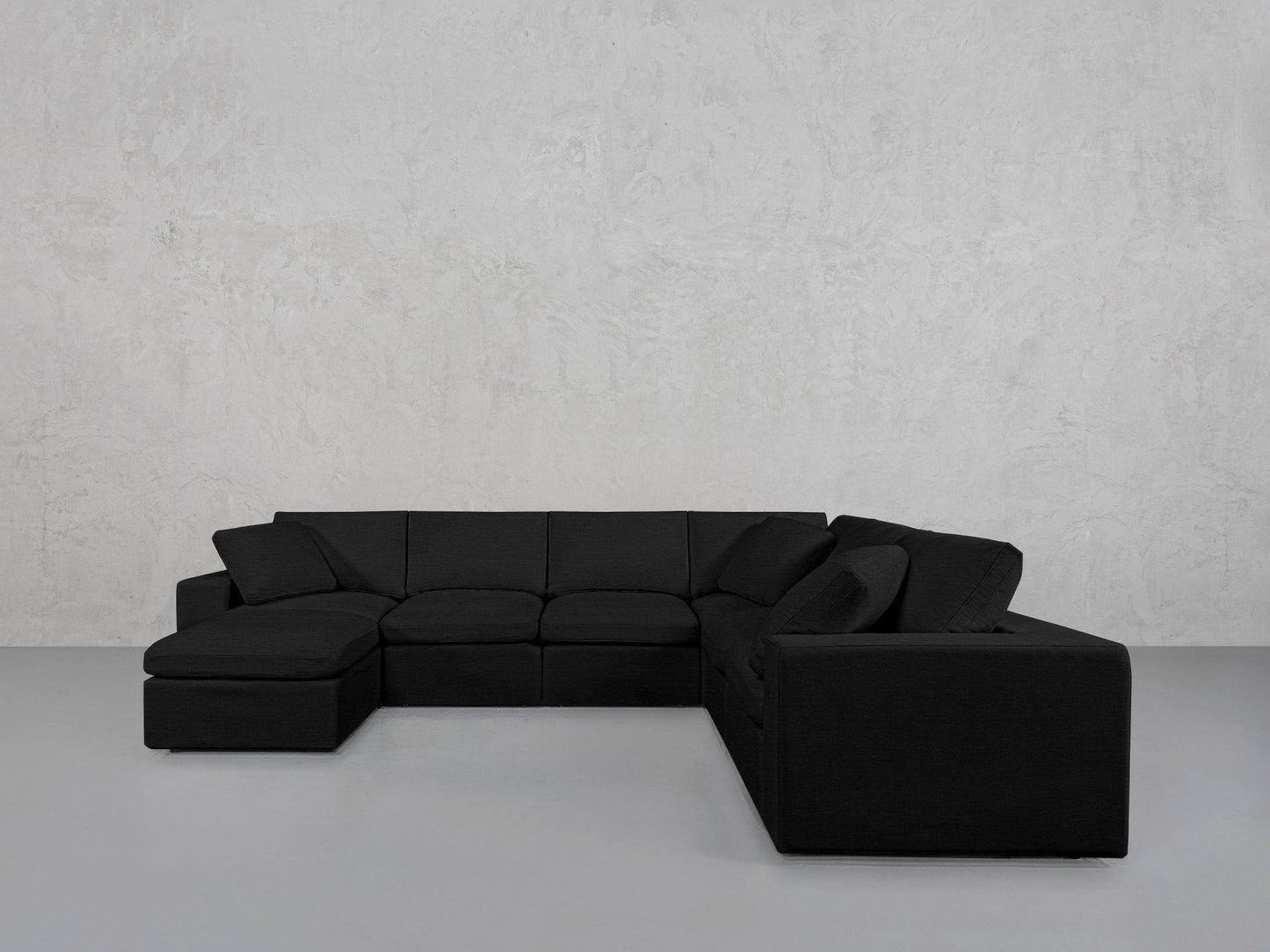 7 - Seat Modular Chaise Corner Right Sectional - AZ Discount Furniture & Mattress