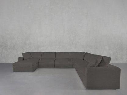 7 - Seat Modular Chaise Corner Right Sectional - AZ Discount Furniture & Mattress