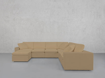7 - Seat Modular Chaise Corner Right Sectional - AZ Discount Furniture & Mattress
