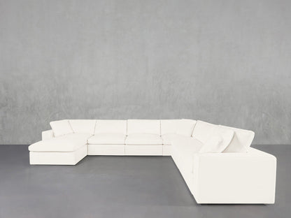 7-Seat Modular Chaise Corner Right Sectional