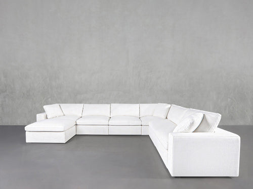 7-Seat Modular Chaise Corner Sectional - AZ Discount Furniture & Mattress