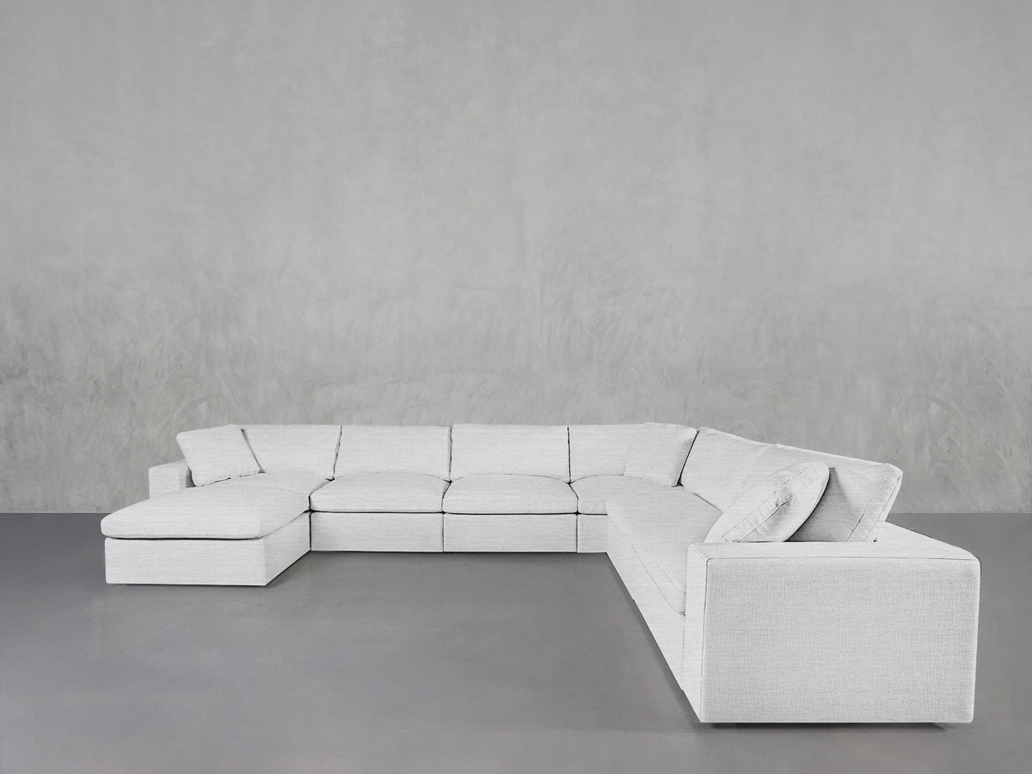 7-Seat Modular Chaise Corner Right Sectional
