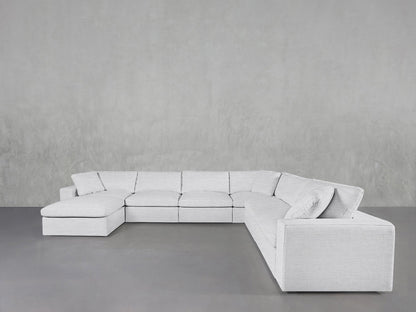 7-Seat Modular Chaise Corner Right Sectional