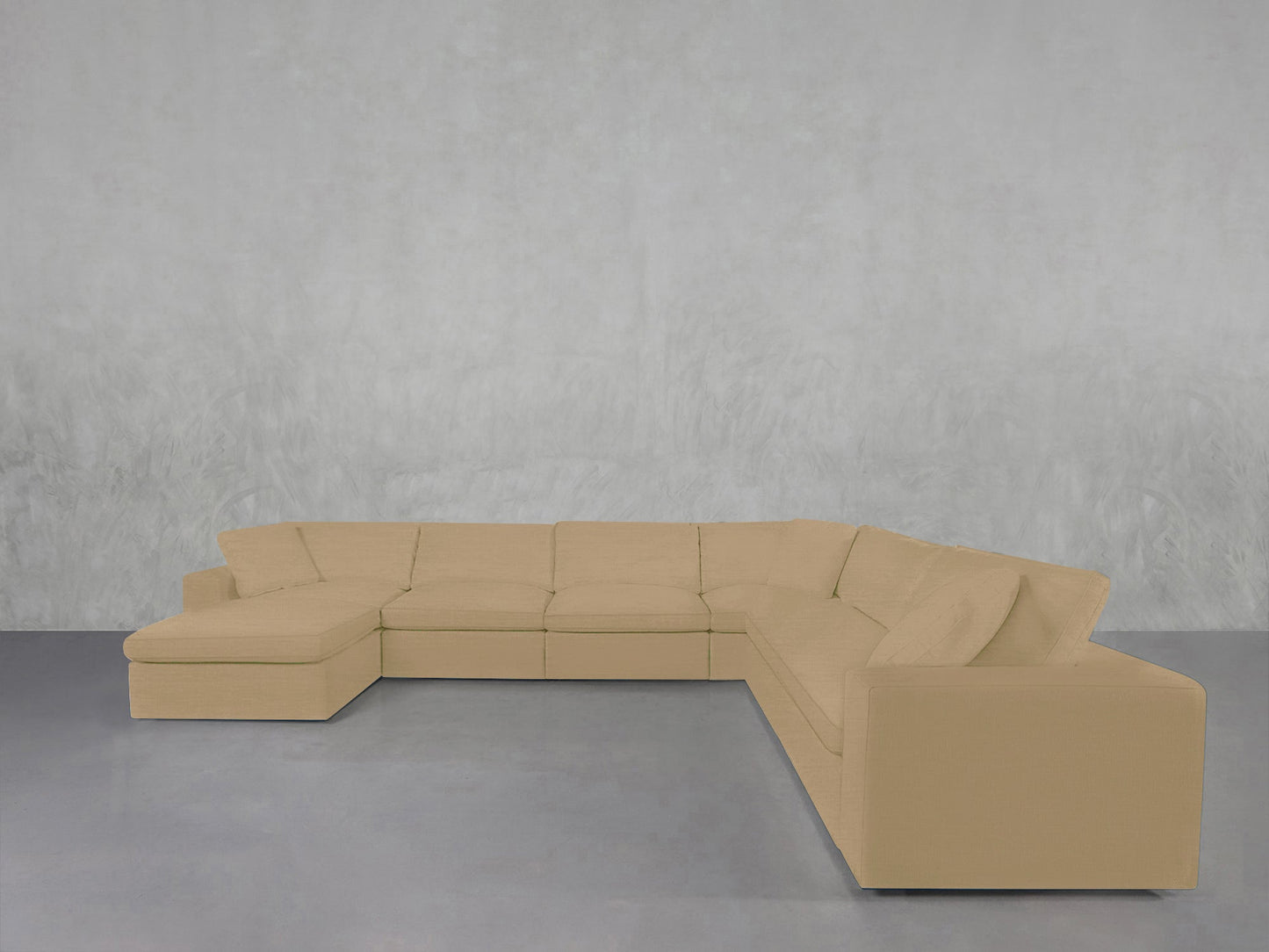 7 - Seat Modular Chaise Corner Sectional - AZ Discount Furniture & Mattress