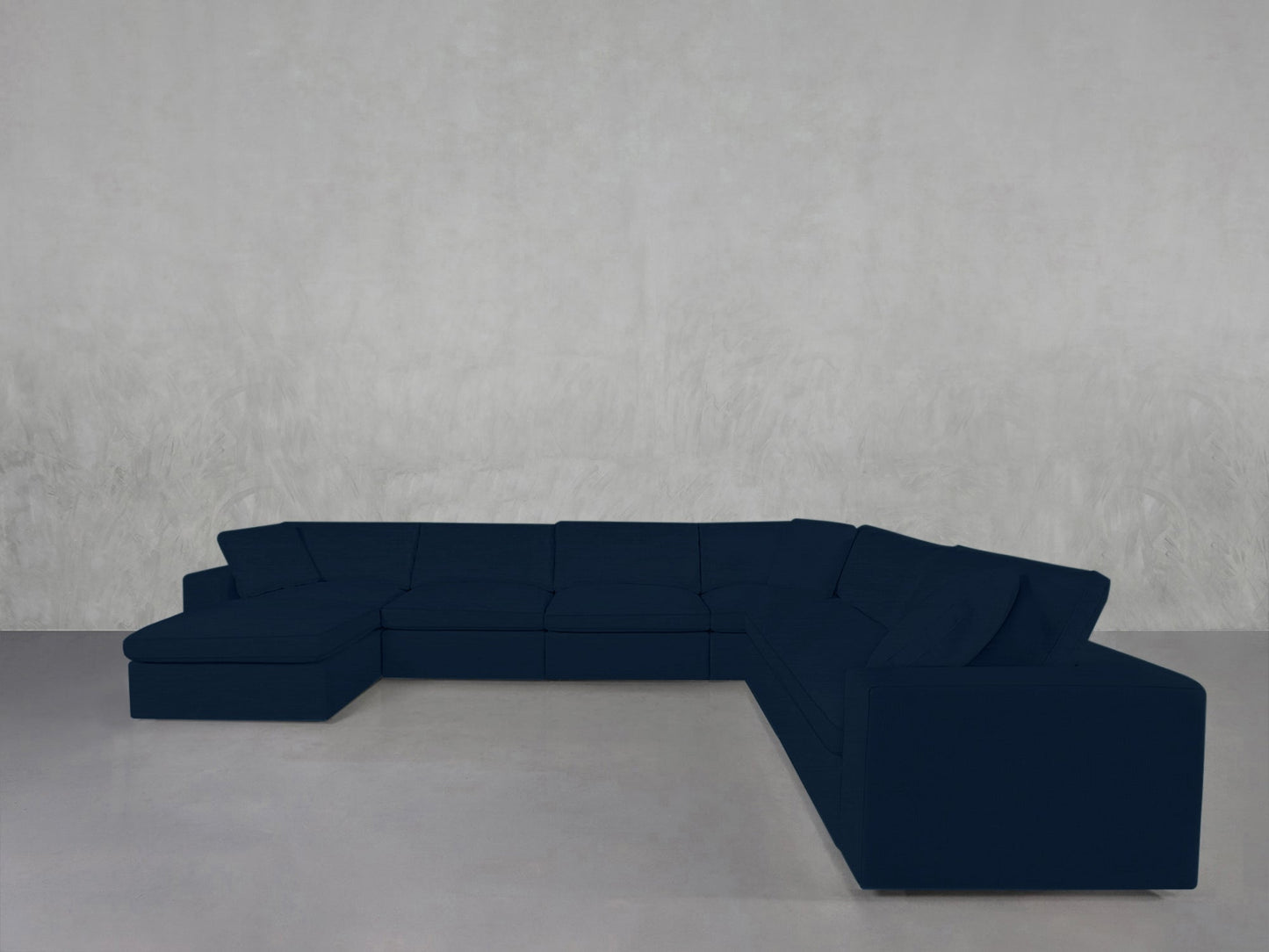 7-Seat Modular Chaise Corner Right Sectional