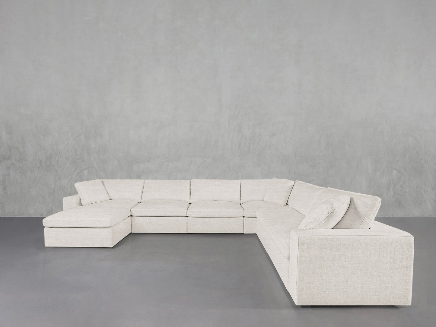 7-Seat Modular Chaise Corner Right Sectional